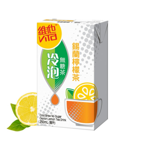 Vita Cold Brew No Sugar Tea Ceylon Lemon Tea 250ml