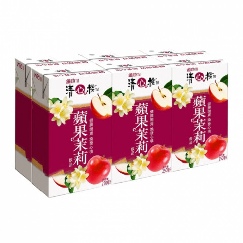 維他（ＶＩＴＡ）　清心棧　ジャスミンアップルドリンク　２５０ｍｌ × ６本