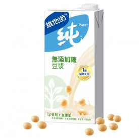 維他奶（ＶＩＴＡＳＯＹ）　純　豆乳　糖質オフ　１Ｌ