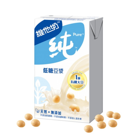 維他奶（ＶＩＴＡＳＯＹ）　純　豆乳　低糖　２５０ｍｌ