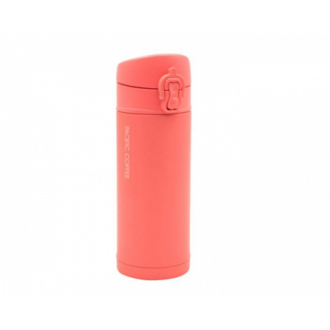 Pacific Coffee Thermal Flask 350ml Coral