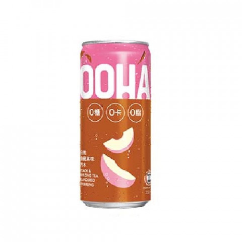 ＯＯＨＡ　ソーダドリンク　ピーチ味×烏龍茶　３３０ｍｌ