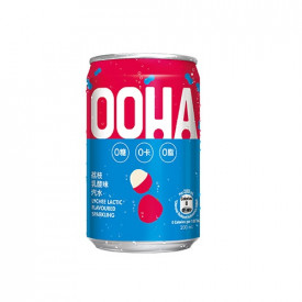 OOHA Sparkling Water Lychee Lactic Flavoured 200ml