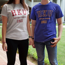 香港大学　半袖Ｔシャツ　ＨＫＵ　１９１１