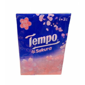 Tempo Petit Mini Pocket Tissue Sakura 36 packs