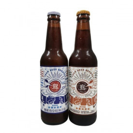 Foam Beer Brewery Milk Tea and Coffee Craft Beer with 5.0 percent Alcohol 330ml x 2 bottles