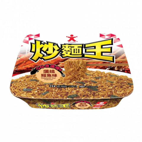 公仔 炒麵王 蒲燒鰻魚味 113克