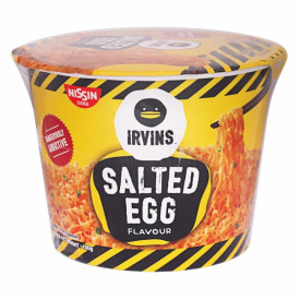 Nissin Irvins Salted Egg Flavour Stir Instant Noodle 100g