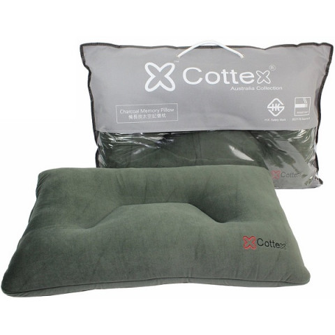 ＣＯＴＴＥＸ　備長炭ウレタンフォーム枕