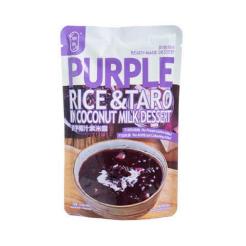 Shun Nam Ready Made Dessert Purple Rice and Taro In Coconut Milk Dessert 250g