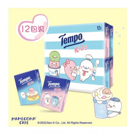 Tempo Petit Mini Pocket Tissue Kid Neutral 12 packs
