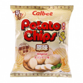 Calbee Potato Chips Original Flavoured 55g x 2 packs