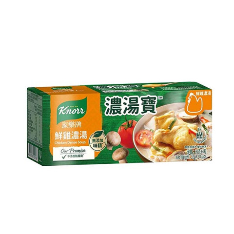 クノール（Ｋｎｏｒｒ）　チキンスープの素　固形　３２ｇ × ４本