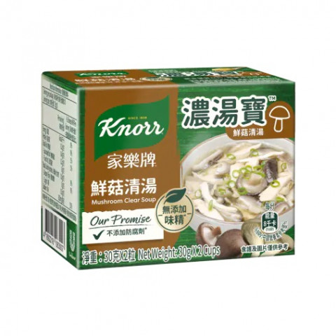 クノール（Ｋｎｏｒｒ）　きのこスープの素　固形　３０ｇ × ２本