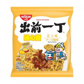 日清　出前一丁　マカロニ（汁なし）　チーズ風味　８０ｇ