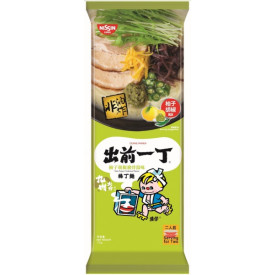Nissin Demae Iccho Bar Noodle Yuzu Pepper Tonkotsu Flavour 170g