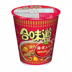 Nissin Cup Noodles Regular Cup Shrimp and Tomato Flavour 75g x 4 pieces