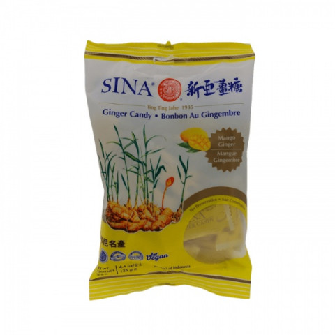 Sina Ginger Candy Mango Flavor 125g