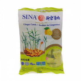 Sina Ginger Candy Lemon Flavor 125g