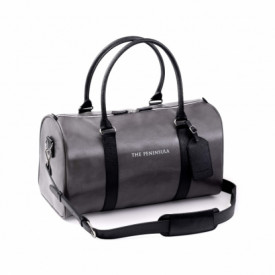 The Peninsula Hong Kong Leather Duffle Bag