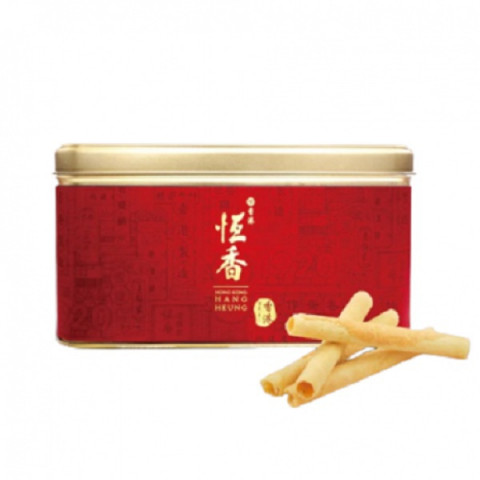 Hang Heung Cake Shop Eggrolls 21 pieces Can Packing