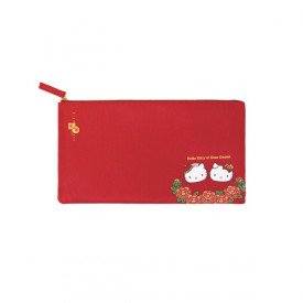 Wing Wah Cake Shop Hello Kitty and Dear Daniel Red Pocket Pouch