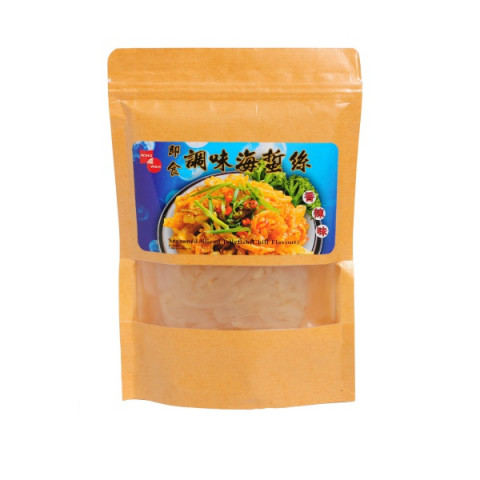 Wing Wah Cake Shop Seasoned Slice Jellyfish Chili Flavour 150g