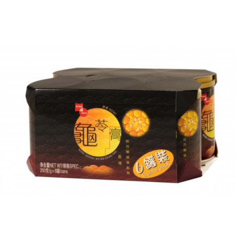 榮華餅家 梧州蜂蜜龜苓膏 250克 x 6罐