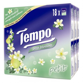 Tempo 得寶 迷你紙手巾 水梨花味 18包