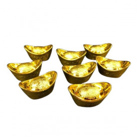 Gold Sycee Decoration 8 pieces