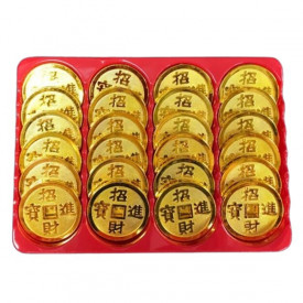 Chinese Gold Coins Decoration 24 pieces