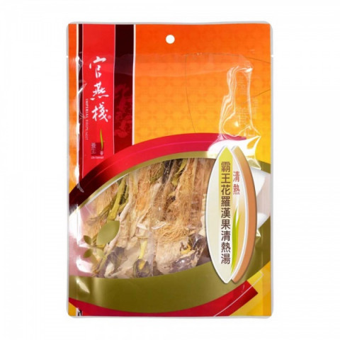 官燕棧 霸王花羅漢果清熱湯料包 136克