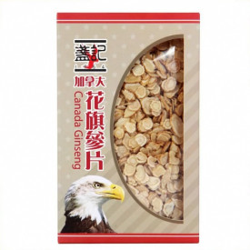 盞記　カナダ産アメリカ人参スライス　１５０ｇ