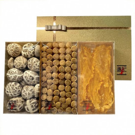 First Edible Nest Mushroom, hokkaido Dried Scallop and Cod Fish Maw Gift Set