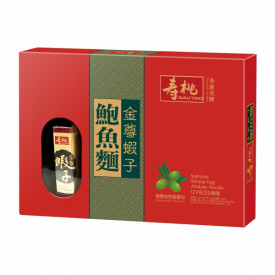 Sau Tao Dry Noodle Supreme Shrimp egg Sauce Abalone Noodle 12 pieces Gift Box