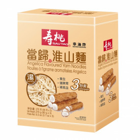 壽桃牌 茶樹菇雞肉淮山麵 300克