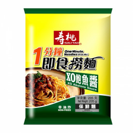 寿桃牌　乾麺（汁なし麺）　アワビＸＯ醤附　２０５ｇ