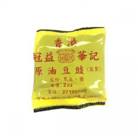 冠益華記 原油豆豉 56克