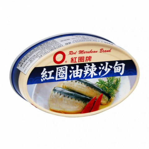 Red Marubean Brand Sardines in Oil with Chilli 110g