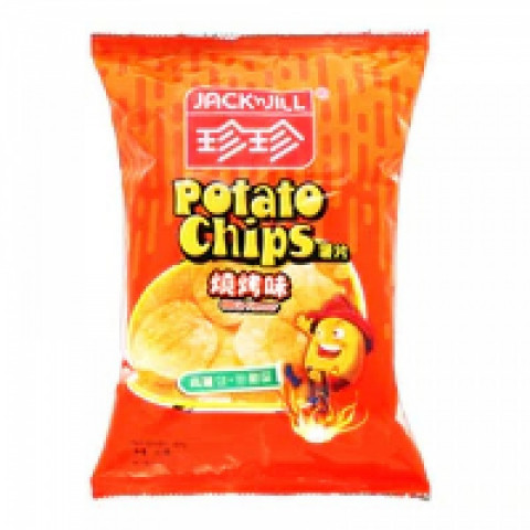 珍珍 燒烤味薯片 55克