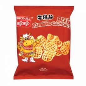 珍珍　ポテトチップス　ビーフ味　３5ｇ