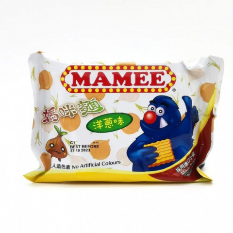 ＭＡＭＥＥ　即席麺（スナックフード）　玉ねぎ味　６０ｇ　×　５袋