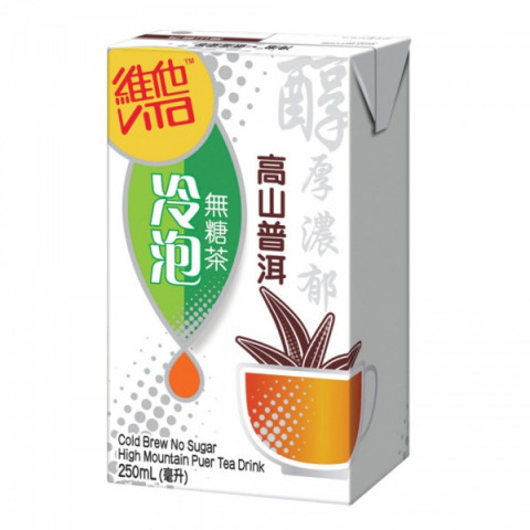 維他（ＶＩＴＡ）　水出し茶　プーアル茶　糖質オフ　２５０ｍｌ