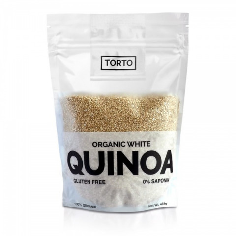 Torto Organic White Quinoa 454g