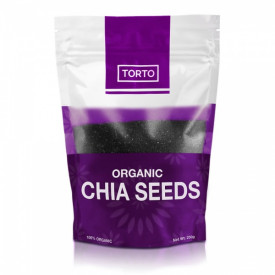 Torto Organic Black Chia Seeds 250g