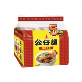 公仔 公仔麵 原味冬菜即食麵 103克 x 5包