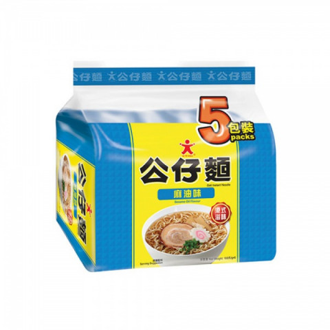 公仔　即席麺　ごまラー油　１００ｇ × ５袋