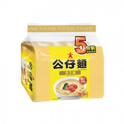 公仔　即席麺　チーズ味　９５ｇ × ５袋