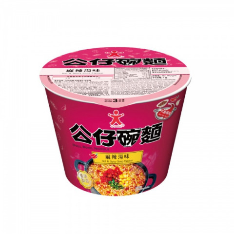 Doll Bowl Noodle Hot and Spicy Soup Flavour 113g