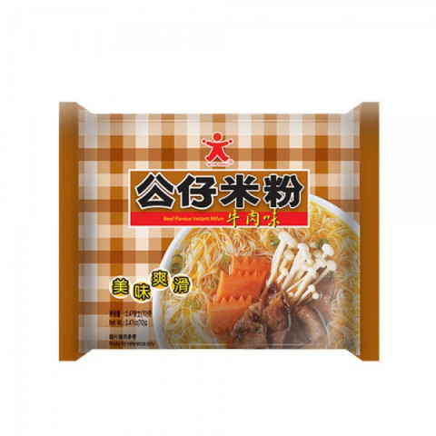 Doll Instant Rice Vermicelli Beef Flavour 70g